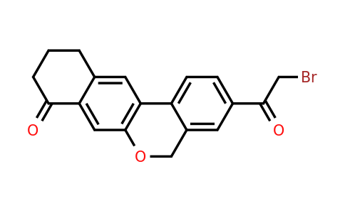 1378390-29-4 | 3-(2-Bromoacetyl)-10,11-dihydro-5H-dibenzo[c,g]chromen-8(9H)-one