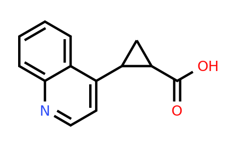 1378459-68-7 | 2-(Quinolin-4-yl)cyclopropane-1-carboxylic acid