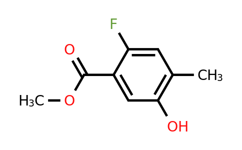 1378655-77-6 | Methyl 2-fluoro-5-hydroxy-4-methylbenzoate