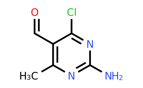 1378822-81-1 | 2-Amino-4-chloro-6-methylpyrimidine-5-carbaldehyde