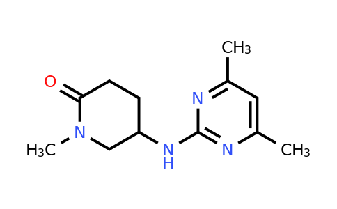 1379098-82-4 | 5-((4,6-Dimethylpyrimidin-2-yl)amino)-1-methylpiperidin-2-one