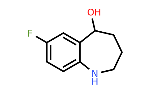 1379213-48-5 | 7-Fluoro-2,3,4,5-tetrahydro-1H-benzo[b]azepin-5-ol