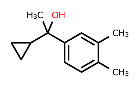 1-Cyclopropyl-1-(3,4-dimethylphenyl)ethan-1-ol