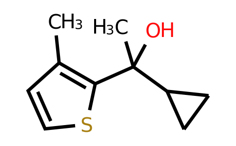 1379312-84-1 | 1-Cyclopropyl-1-(3-methylthiophen-2-yl)ethan-1-ol