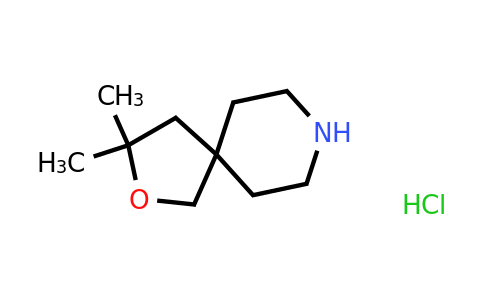 3,3-Dimethyl-2-oxa-8-azaspiro[4.5]decane hydrochloride