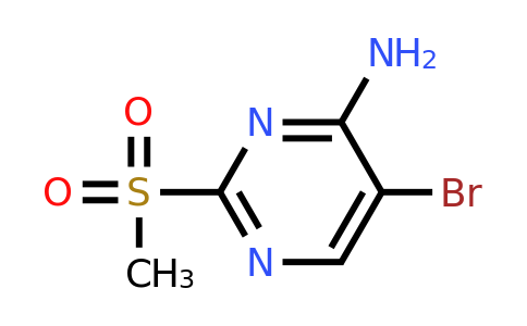 1379324-53-4 | 5-Bromo-2-(methylsulfonyl)pyrimidin-4-amine