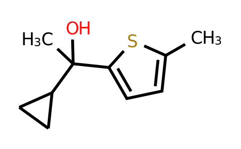 1379357-73-9 | 1-Cyclopropyl-1-(5-methylthiophen-2-yl)ethan-1-ol