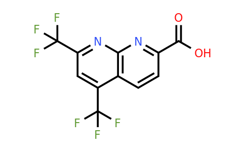 1379526-94-9 | 5,7-Bis(trifluoromethyl)-1,8-naphthyridine-2-carboxylic acid