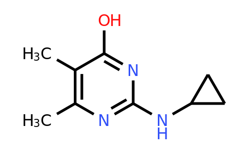 1379811-68-3 | 2-(Cyclopropylamino)-5,6-dimethylpyrimidin-4-ol