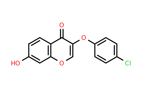 137987-94-1 | 3-(4-Chlorophenoxy)-7-hydroxy-4H-1-benzopyran-4-one