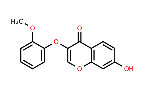 137988-01-3 | 7-Hydroxy-3-(2-methoxyphenoxy)-4H-chromen-4-one