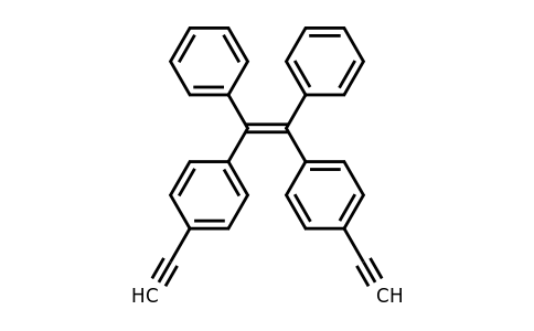 1380324-47-9 | 1,1′-[(1Z)-1,2-Diphenyl-1,2-ethenediyl]bis[4-ethynylbenzene]