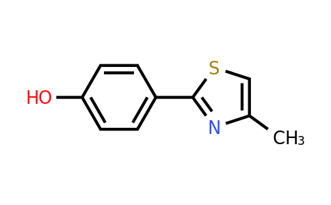 138330-01-5 | 4-(4-Methylthiazol-2-yl)phenol