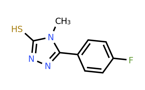 138417-35-3 | 5-(4-Fluorophenyl)-4-methyl-4H-1,2,4-triazole-3-thiol