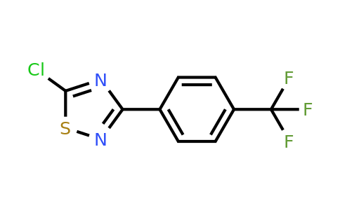 138426-23-0 | 5-Chloro-3-[4-(trifluoromethyl)phenyl]-1,2,4-thiadiazole