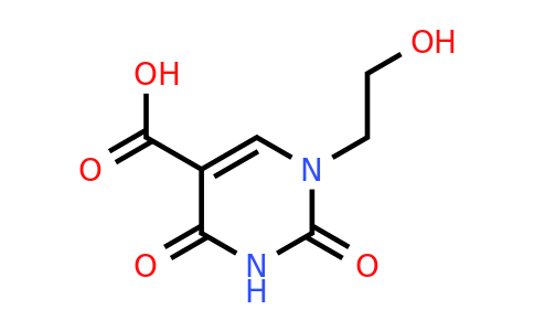 1384428-20-9 | 1-(2-Hydroxyethyl)-2,4-dioxo-1,2,3,4-tetrahydropyrimidine-5-carboxylic acid