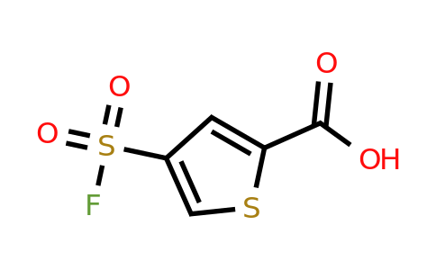 1384428-37-8 | 4-(Fluorosulfonyl)thiophene-2-carboxylic acid