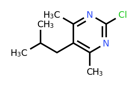 1384428-62-9 | 2-Chloro-5-isobutyl-4,6-dimethylpyrimidine