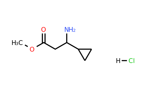 1384429-30-4 | Methyl 3-amino-3-cyclopropylpropanoate hydrochloride