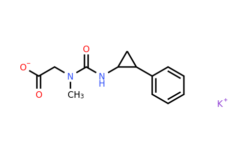 1384430-29-8 | Potassium 2-{methyl[(2-phenylcyclopropyl)carbamoyl]amino}acetate