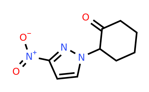 2-(3-Nitro-1H-pyrazol-1-yl)cyclohexanone