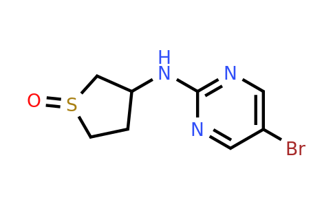 1384672-89-2 | 3-((5-Bromopyrimidin-2-yl)amino)tetrahydrothiophene 1-oxide