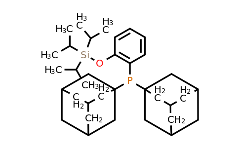1384966-55-5 | Di(adamantan-1-yl)(2-((triisopropylsilyl)oxy)phenyl)phosphine