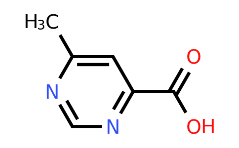 138538-42-8 | 6-Methylpyrimidine-4-carboxylic acid