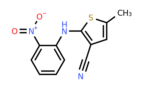 138564-59-7 | 5-Methyl-2-((2-nitrophenyl)amino)thiophene-3-carbonitrile