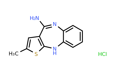 138564-60-0 | 2-Methyl-10H-benzo[b]thieno[2,3-e][1,4]diazepin-4-amine hydrochloride
