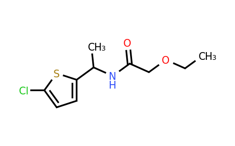 1385697-38-0 | n-(1-(5-Chlorothiophen-2-yl)ethyl)-2-ethoxyacetamide