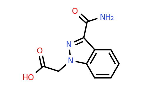 1386457-64-2 | 3-(Aminocarbonyl)-1H-Indazole-1-acetic acid