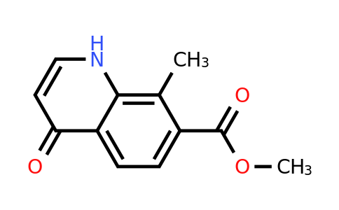 1388033-03-1 | Methyl 8-methyl-4-oxo-1,4-dihydroquinoline-7-carboxylate