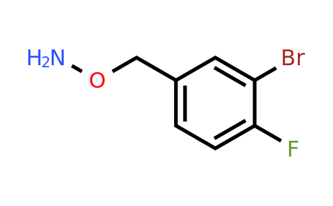 1388065-76-6 | o-(3-Bromo-4-fluorobenzyl)hydroxylamine