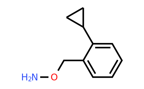 O-(2-Cyclopropylbenzyl)hydroxylamine