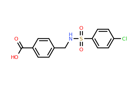 4-(((4-Chlorophenyl)sulfonamido)methyl)benzoic acid