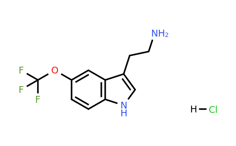 1389313-40-9 | 2-(5-(Trifluoromethoxy)-1H-indol-3-yl)ethanamine hydrochloride