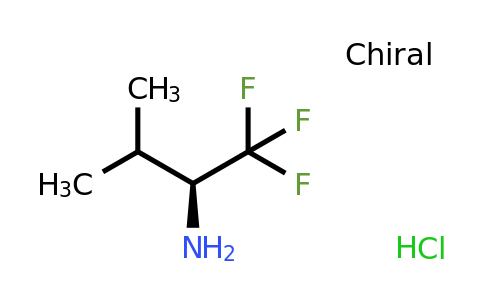 1389320-33-5 | (S)-1,1,1-Trifluoro-3-methylbutan-2-amine hydrochloride