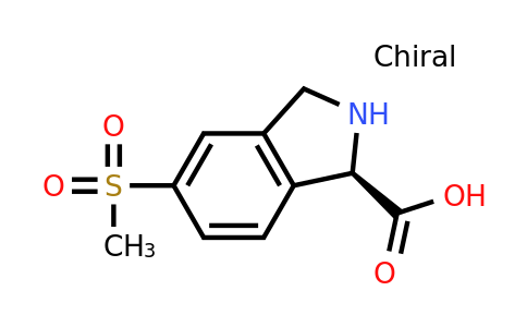 1389390-05-9 | (R)-5-(methylsulfonyl)isoindoline-1-carboxylic acid