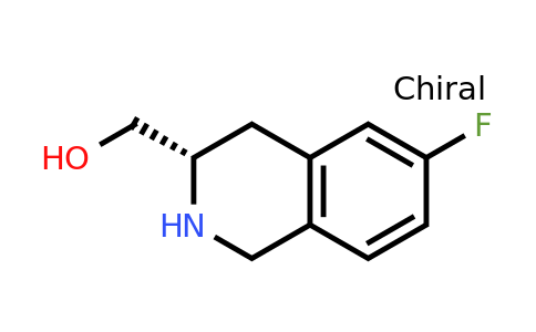 1389391-15-4 | (S)-(6-Fluoro-1,2,3,4-tetrahydroisoquinolin-3-yl)methanol