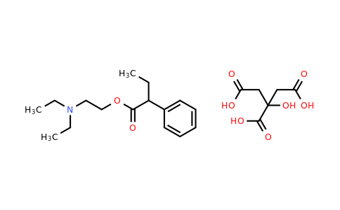 13900-12-4 | 2-(Diethylamino)ethyl 2-phenylbutanoate 2-hydroxypropane-1,2,3-tricarboxylate