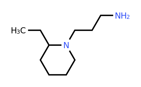 3-(2-Ethylpiperidin-1-yl)propan-1-amine