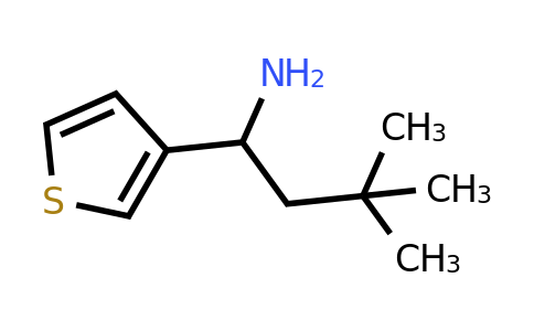 1391101-10-2 | 3,3-Dimethyl-1-(thiophen-3-yl)butan-1-amine