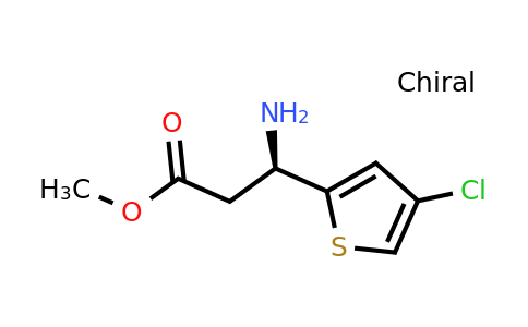 1391450-93-3 | Methyl (r)-3-amino-3-(4-chlorothiophen-2-yl)propanoate