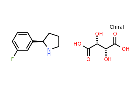 (R)-2-(3-Fluorophenyl)pyrrolidinyl L-Bammat