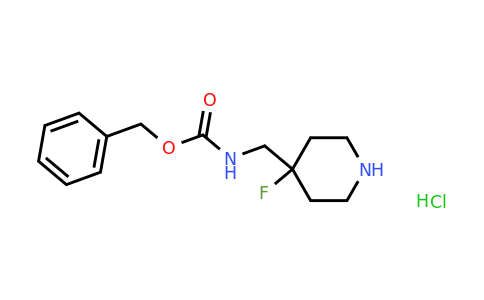 1391732-73-2 | Benzyl N-[(4-fluoro-4-piperidyl)methyl]carbamate hydrochloride