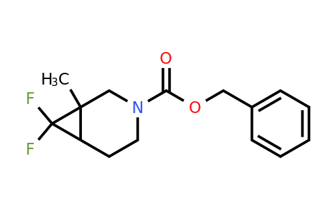 1391733-30-4 | Benzyl 7,7-difluoro-6-methyl-4-azabicyclo[4.1.0]heptane-4-carboxylate