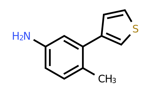 1392009-41-4 | 4-Methyl-3-(thiophen-3-yl)aniline