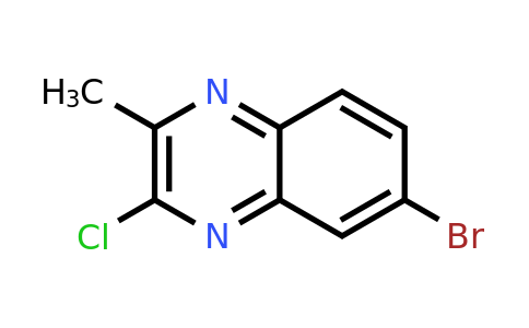 1392413-56-7 | 6-Bromo-3-chloro-2-methylquinoxaline