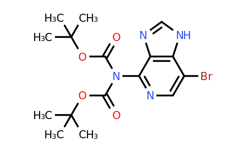 1392424-79-1 | Di-tert-butyl (7-bromo-1H-imidazo[4,5-c]pyridin-4-yl)imidodicarbonate